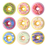 Juego De Bolas De Baño X Doughnut Explosion Bubble Bat 1001