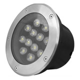 2 Pack Lampara Led Para Piso 12w Empotrable Exteriores Ip65