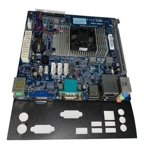 Placa Mãe Itx + Processador 1.8  Nm70i Bay Trail Soc 15 Ez8
