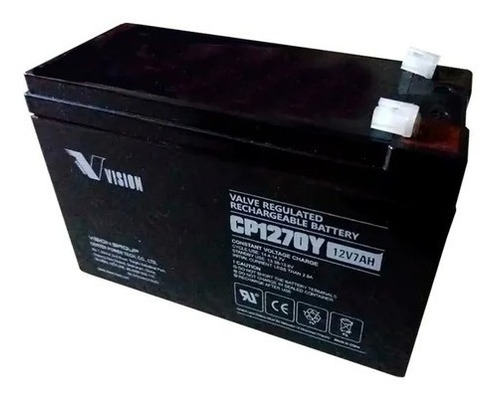 Batería Vision 12v 7ah - Ups Y Otros - Importadores Directos