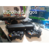 Xbox 360  Kinect +2 Controle E Jogos