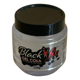 Gel Cola 250g Com Tampa Preta - Black Fix