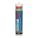 Silicona De Curado Neutro Soudal Silirub Nes+ 300 Ml