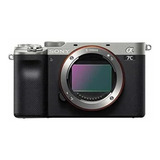  Sony Alpha 7c Ilce-7c Mirrorless Cor  Prata