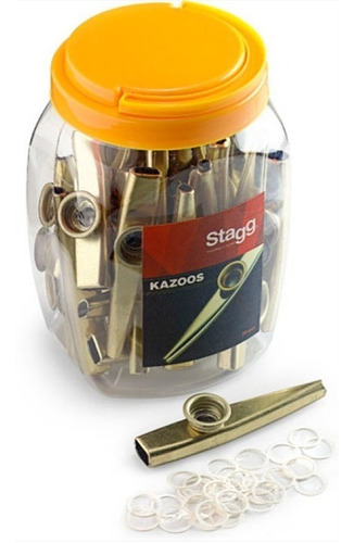 Kazoo De Metal Stagg Pack Caramelera X30 Unidades