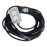 Extension Cable Uso Rudo 30m Calibre 12 Reforzada 100% Cobre