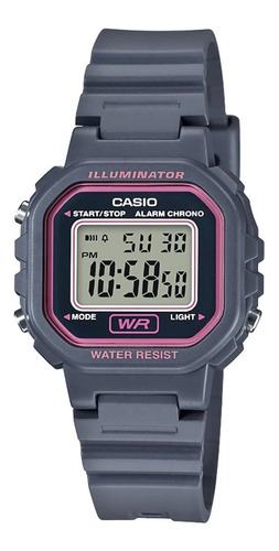 Reloj Dama Casio La20wh Deportivo Juvenil Luz Led Cronómetro