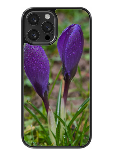 Funda Diseño Para Samsung Flor Morada #1