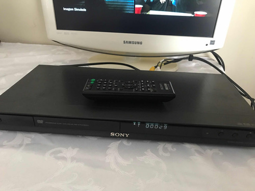 Dvd Player Sony Dvp-ns57p  Magnífico Estado Completo Irado !