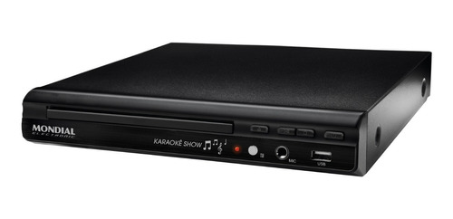 Dvd Player D-20 Com Karaokê Mp3 Usb Il Mondial Bivolt