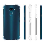 Funda Para LG K40s Lm-x430hm Acrigel Flex Con Cristal 9h