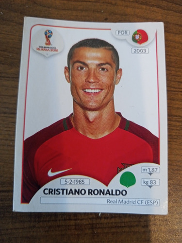Figurinhas Copa 2018 Cristiano Ronaldo | MercadoLivre 📦 Figurinhas Copa 2018 Cristiano Ronaldo | MercadoLivre 📦