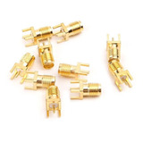 10 Conectores Rf S Para Montaje En Placa Pcb, Conector Hembr