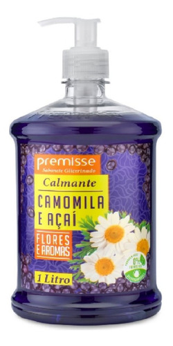 Sabonete Liquido Açai E Camomila Glicerinado Frasco 1 Litro