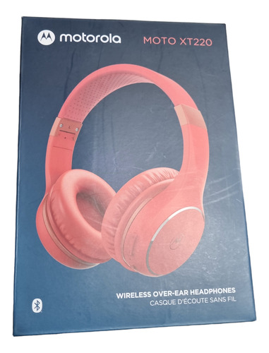 Audifonos Inalambrico Motorola Moto Xt220 Bluetooth Rojos 