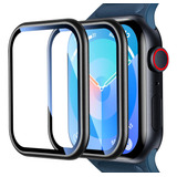 2 Und Protector Vidrio Cerámica Flexible Para Apple Watch