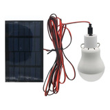 Kit 3 Lampadas Led Solares Com Placa Fotovoltaica 1