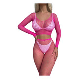 Lindo Conjunto De Dos Piezas Fucsia ! Salida De Baño