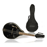 Mandolina Electroacústica Etinger Bet-500 Negro