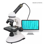 Microscópio Biológico 2000x Com Câmera + Maleta + Acessórios