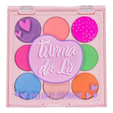 Turma Da Lu Paleta 9 Sombras Coloridas Maquiagem Infantil