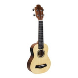 Ukulele Solid Spruce Elétrico Ub-21se - Benson