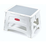 Rubbermaid Rm-pl1w Plegable 1-paso De Plástico Taburete, 300