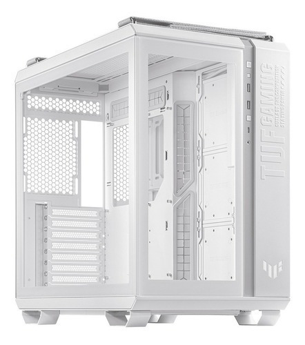 Gabinete Asus Tuf Gaming Gt502 Mid Tower Atx White Color Blanco