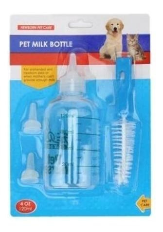 Kit Mascotas Lactancia Biberón Cachorro Perros Gatito Gatos