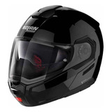 Nolan N90.3 Casco Abatible Ngo Brillante Lente Y Pinlock Xxl