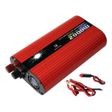 Cargador Solar De 2000 W Para Puerto Inversor Sinusoidal Mod