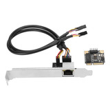 Tarjeta Lan Mini E Gigabit Ethernet Pci Express Rj45 De 10 M