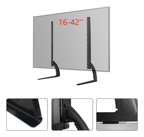 Suporte De Tv Mesa Universal Base Pé Monitores Samsung LG