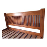 Cama De Casal ( Viúva 1,30 L X 1,90 C) Madeira  Peroba Rosa 