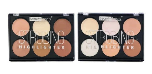 Paleta Iluminadores Strobing Highlighter Beauty Treats