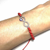 Pulsera Roja.infinito- Ojo Turco.protección