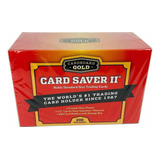 Cardboard Gold Card Saver 2 Simil Toploader 50 Unidades