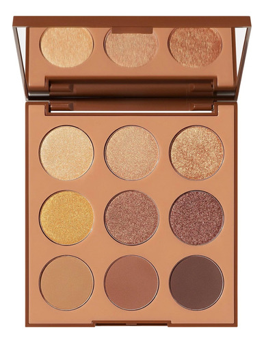 Paleta Sombras 9r Bronze Metal X Morphe Original