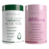 Baño Cristalización + Aloe Tox Aloe Groove Profesional 1kg