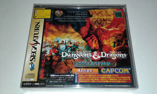 Dungeons & Dragons Collection Original Completo Sega Saturn