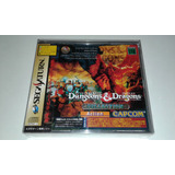 Dungeons & Dragons Collection Original Completo Sega Saturn