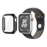 Correas Silicón Para Apple Watch + Carcasa Series 9 8 7 6 5