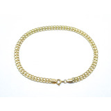 Pulseira Lacraia 4.60mm Largura Ouro 18k 19cm 2.35 Gramas!