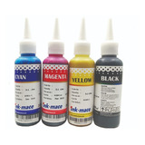 Pack 4 Tintas Dye 100ml Compatible Epson Y Universal 