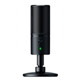 Micrófono Razer Seiren X Condensador Supercardioide Color Classic Black