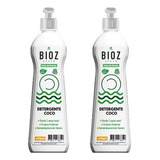 Detergente De Coco Natural Vegan Eco 470ml Bioz Green 2 Unds