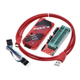 Pickit 3 Programador Dspic Base Zif 40 Cable Usb Adaptador 