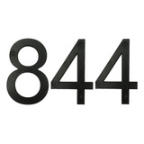 Números 3d Para Oficinas, Mxgnb-844, Número 844, 17.7cm Altu