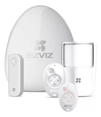 Kit De Alarma Ip Wifi Ezviz Inalámbrico App Ezviz