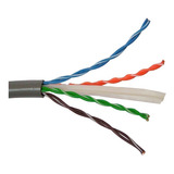 Cable De Red Utp 100% Cobre Cat 6 Rj45 Certificable 50 Mts